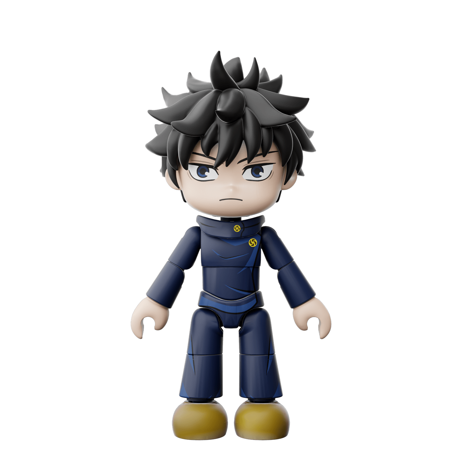 Puremind Jujutsu Kaisen Flexifigs Total Assault Buildable Figures Blind Box (1pc) Simple Puremind