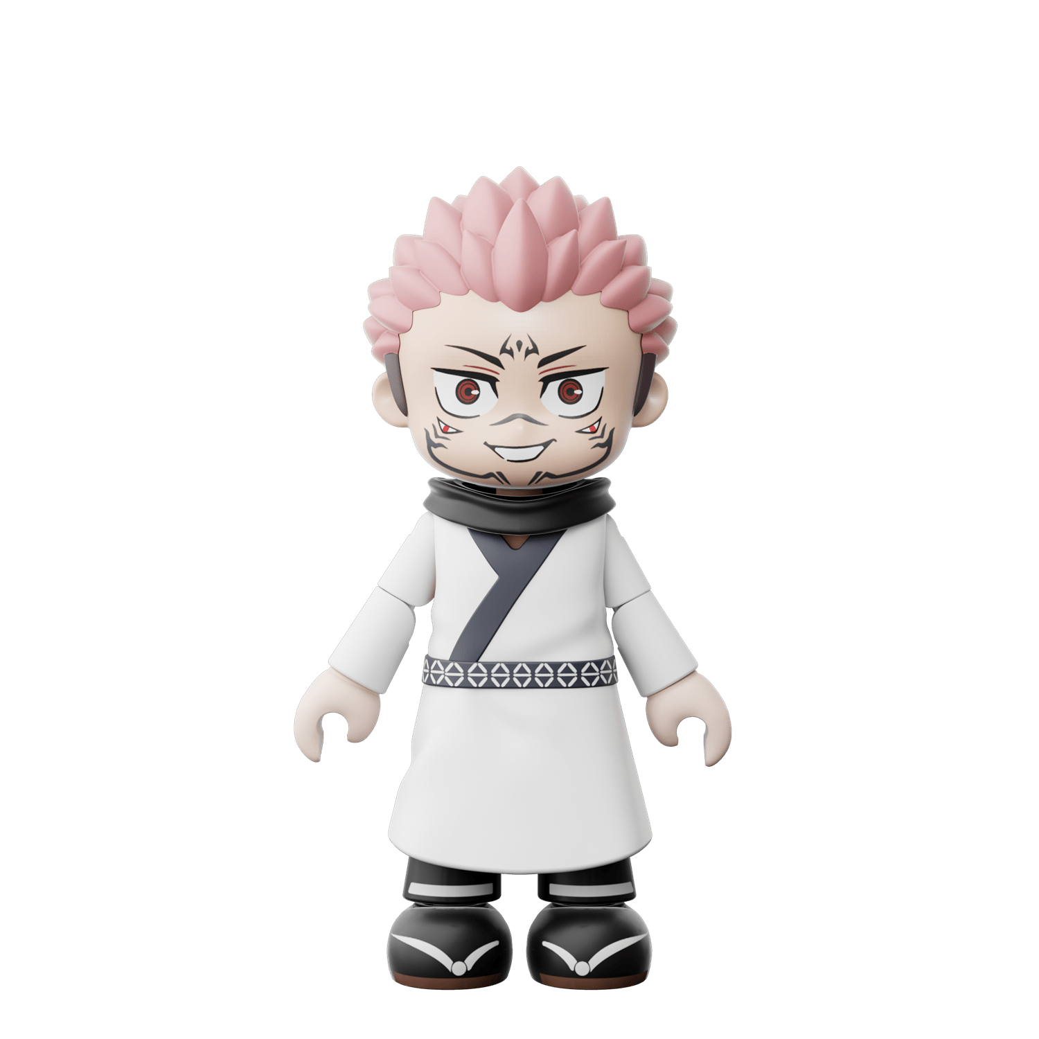 Puremind Jujutsu Kaisen Flexifigs Total Assault Buildable Figures Blind Box (1pc) Simple Puremind