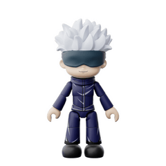 Puremind Jujutsu Kaisen Flexifigs Total Assault Buildable Figures Blind Box (1pc) Simple Puremind