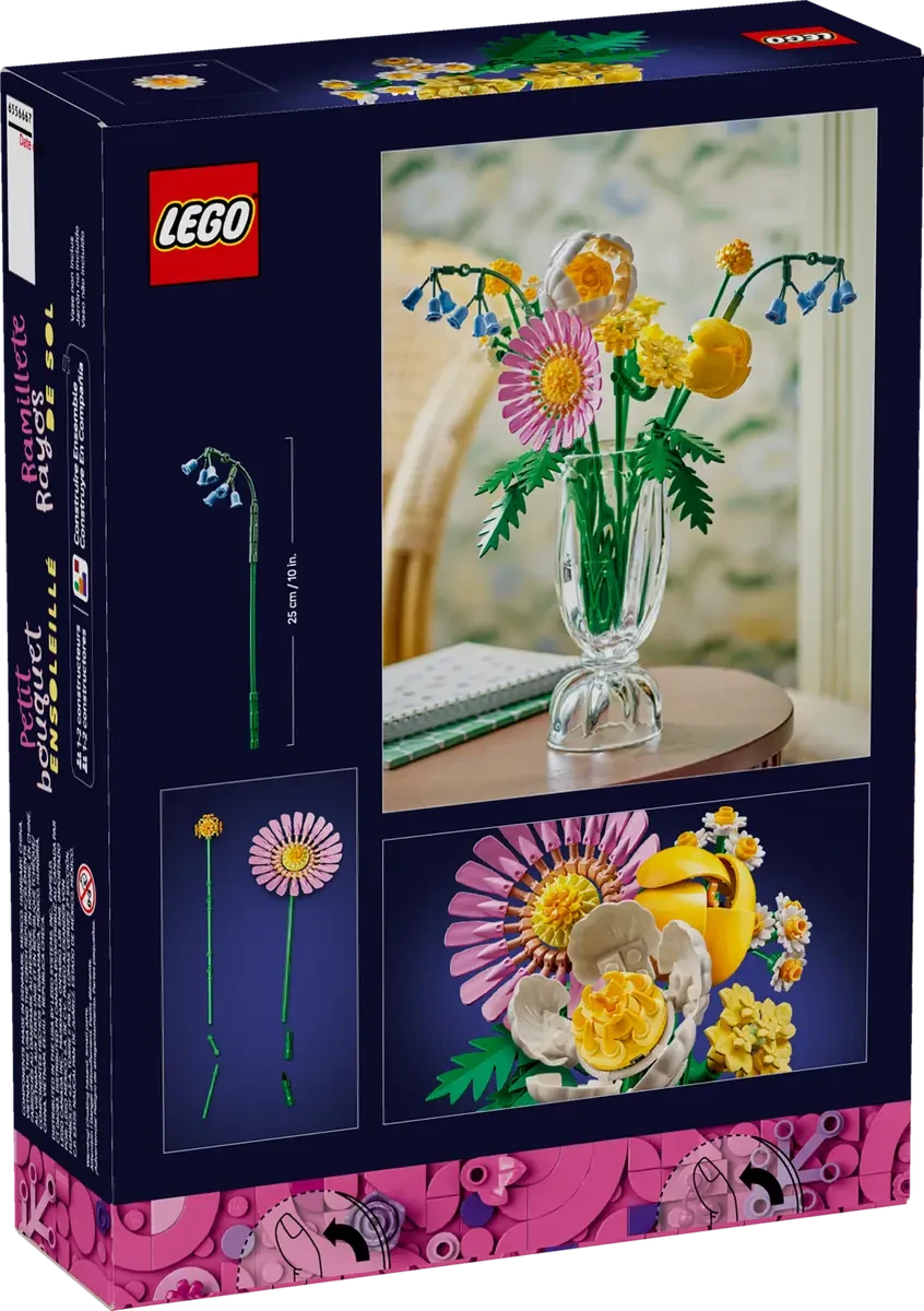 LEGO® Petite Sunny Bouquet Showcase