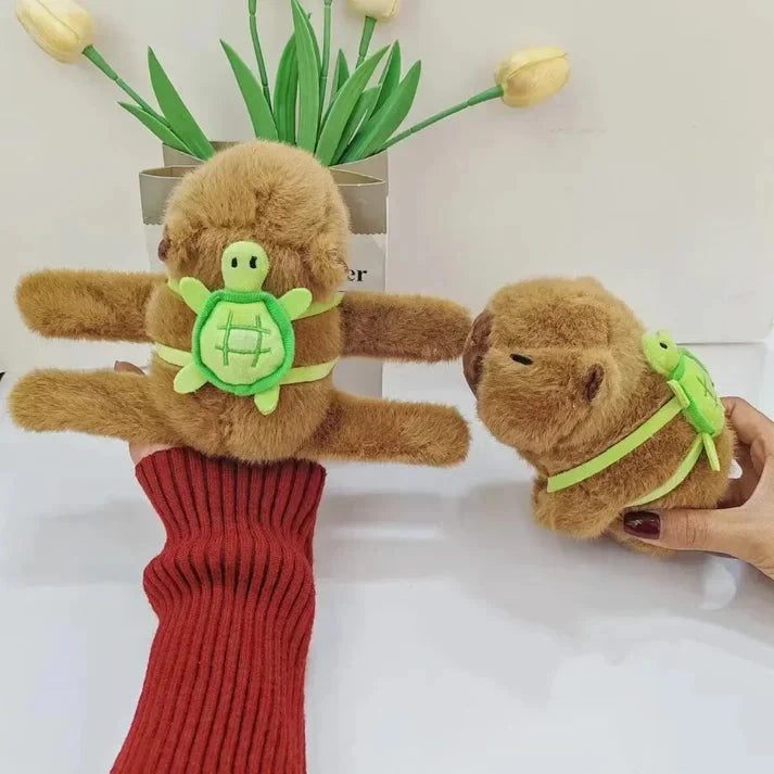 Capywrapz: Capybara Plush Toy Wrist Band Simple Exclusive