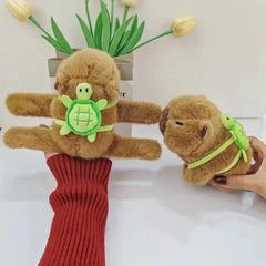 Capywrapz: Capybara Plush Toy Wrist Band Simple Exclusive