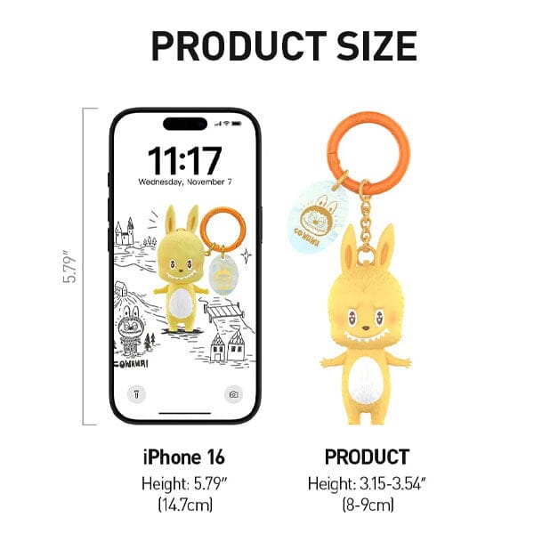 Pop Mart x THE MONSTERS: 10th Anniversary Special Edition Keyring Figurine Blind Box (1pc) Simple Pop Mart
