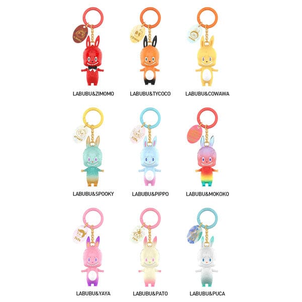 Pop Mart x THE MONSTERS: 10th Anniversary Special Edition Keyring Figurine Blind Box (1pc) Simple Pop Mart