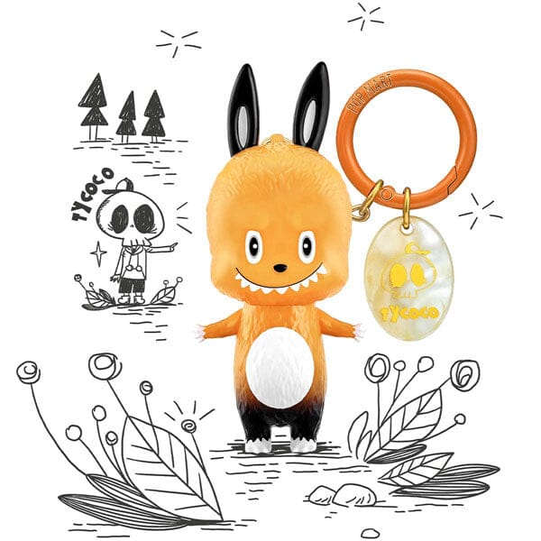 Pop Mart x THE MONSTERS: 10th Anniversary Special Edition Keyring Figurine Blind Box (1pc) Simple Pop Mart
