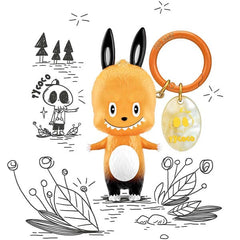 Pop Mart x THE MONSTERS: 10th Anniversary Special Edition Keyring Figurine Blind Box (1pc) Simple Pop Mart