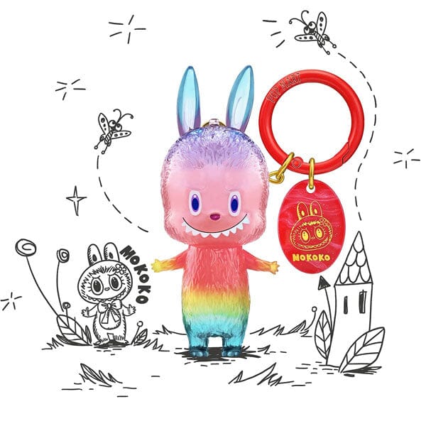 Pop Mart x THE MONSTERS: 10th Anniversary Special Edition Keyring Figurine Blind Box (1pc) Simple Pop Mart