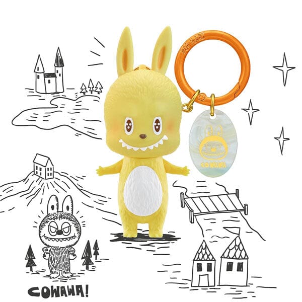 Pop Mart x THE MONSTERS: 10th Anniversary Special Edition Keyring Figurine Blind Box (1pc) Simple Pop Mart