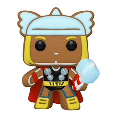Funko Pop! Marvel: Holiday - Gingerbread Thor Vinyl Figure Simple Funko