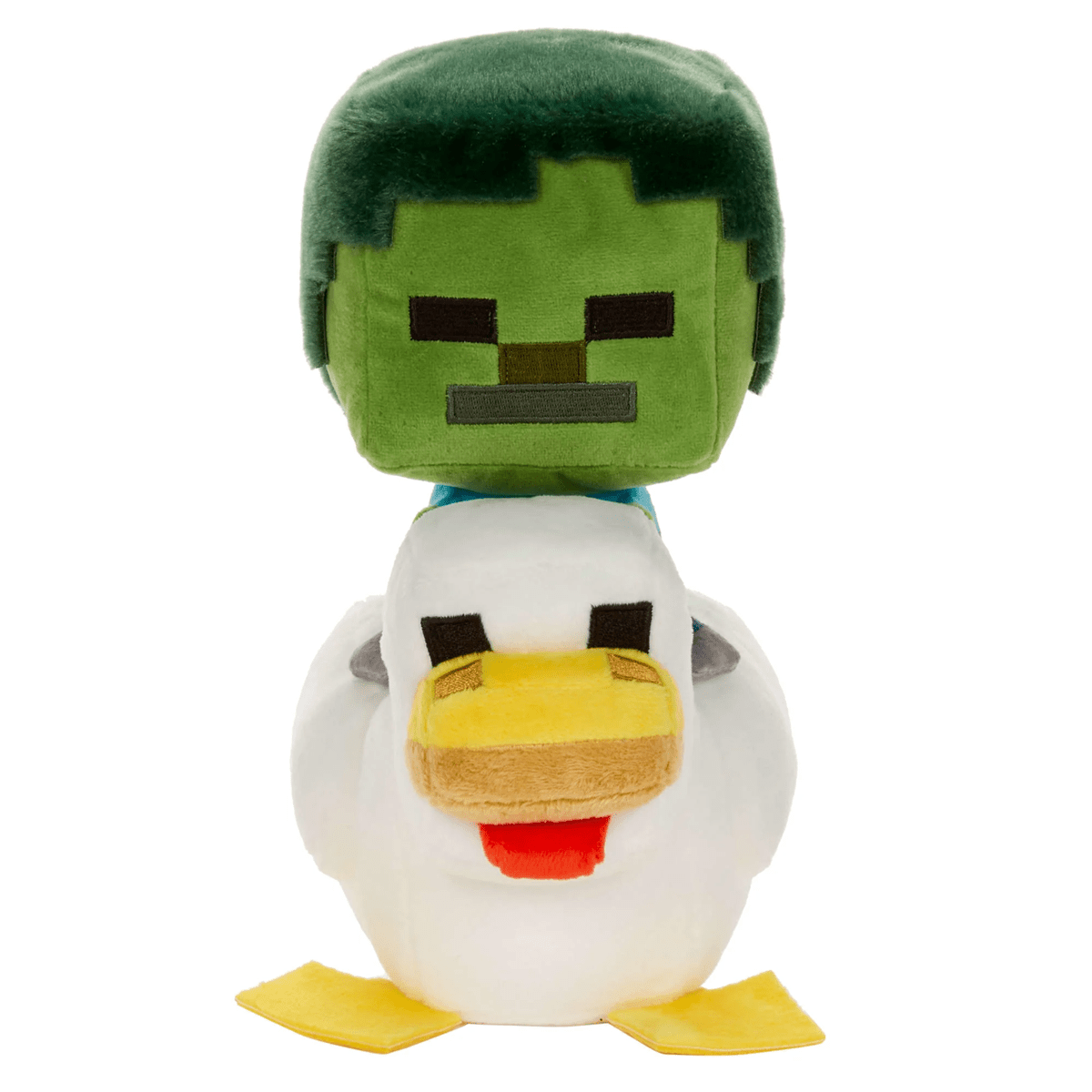 Minecraft: Zombie Chicken Jockey 8" Plush Toy Simple Minecraft