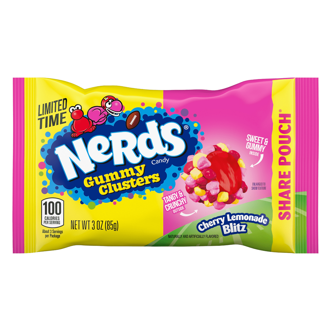 Nerds Gummy Clusters Cherry Lemonade Blitz - 3oz Simple Nerds