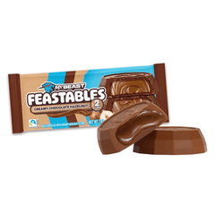 Mr Beast: Feastables Creamy Hazelnut Chocolate Cups - 1.41oz Simple MrBeast