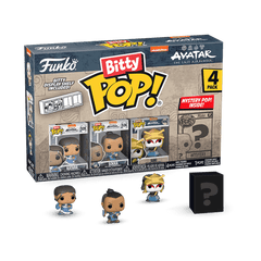 Funko Bitty Pop! Avatar: The Last Airbender 4-Pack (Ship Assorted) Simple Funko