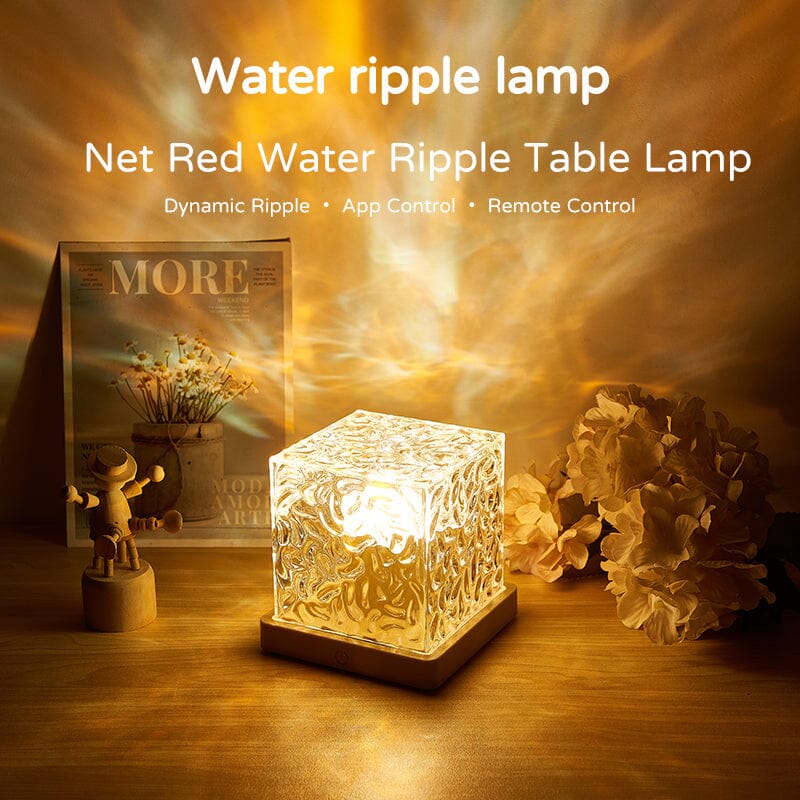 NorthernVibes: LED Cube Night Light w/ Remote Control Simple Showcase