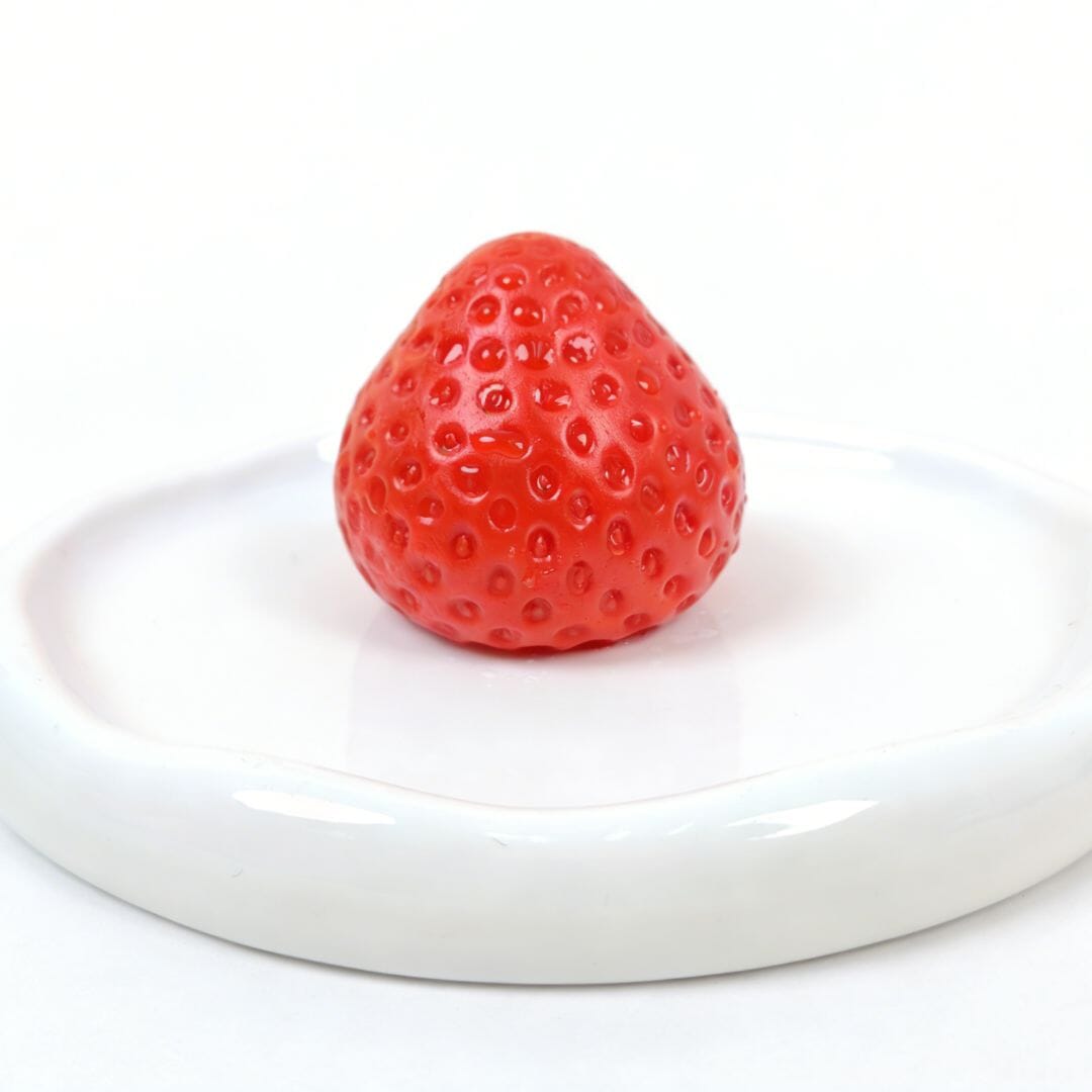SqueezeSquad Taba Deluxe Smash and Squeeze Fidget Toy - Strawberry Simple SqueezeSquad