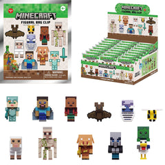 3D Anime: Minecraft Foam Bag Clip Series 4 (1pc) Simple Minecraft