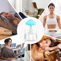 Esencia SerenceMists: (800mL) 4-in-1 Rain Cloud Humidifier Simple Showcase