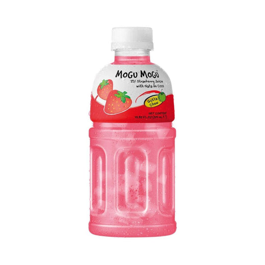 Mogu Mogu Strawberry Juice Drink, 320 ml Simple Mogu Mogu