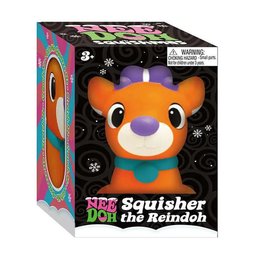 Nee Doh Squishmas Squisher The Reindoh Squishy Fidget Toy (1pc) Color Ships Assorted - Ships Late July Simple Nee Doh