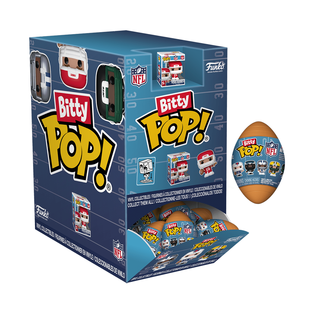 Funko Bitty Pop! NFL: Singles – Mystery Blind Box (1pc) Simple Funko