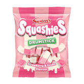 Swizzels Squashies Strawberry and Cream - 120g Imported From England Simple squa