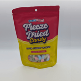 FreezYums! Freeze Dried Candy Sour Worms Gummy Assorted Fruit Flavors Simple Showcase