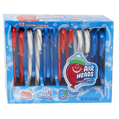 Airheads Candy Canes – Fruity Flavors Holiday Pack (12 Count) Simple Airheads