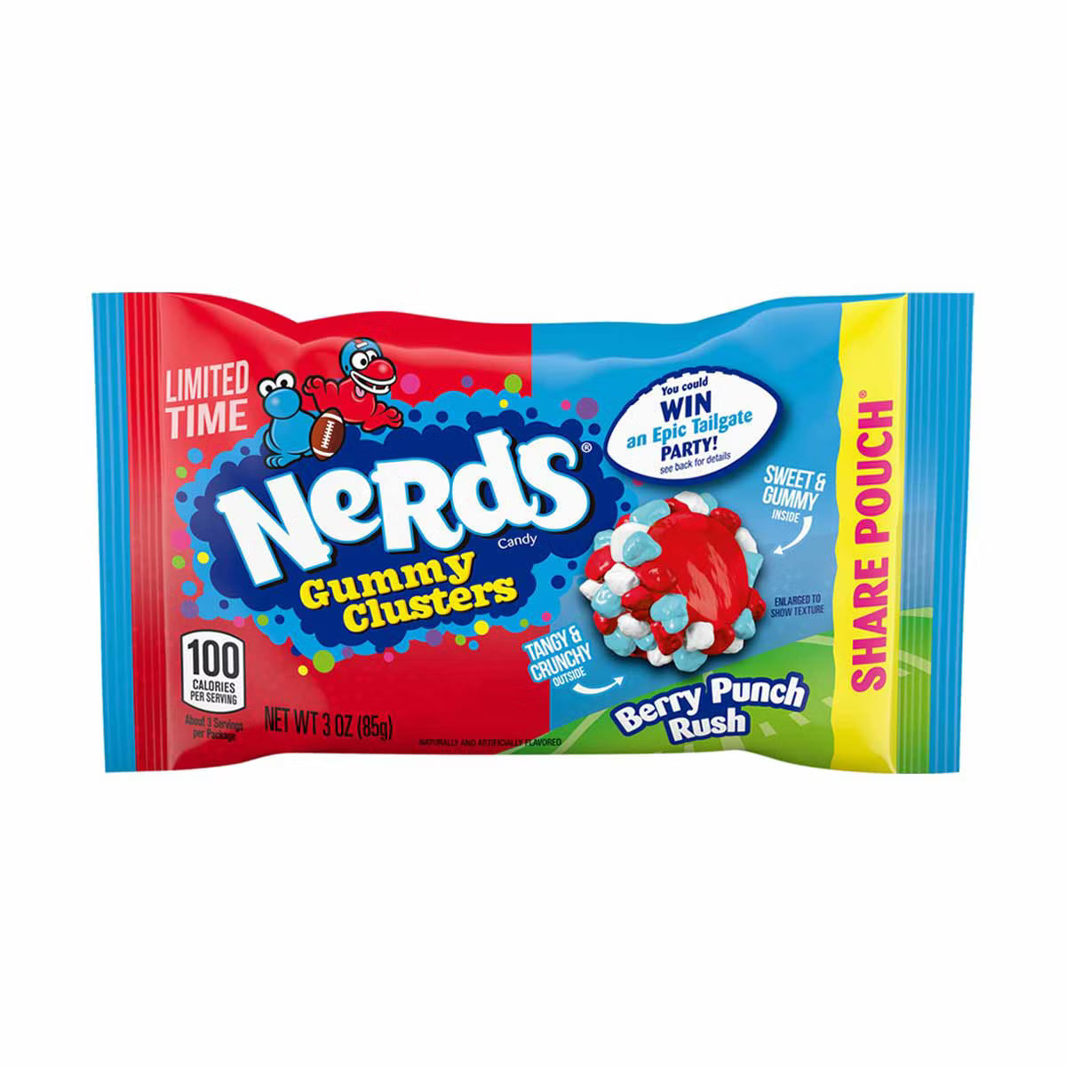Nerds Gummy Clusters Berry Punch Rush - 3oz Simple Nerds