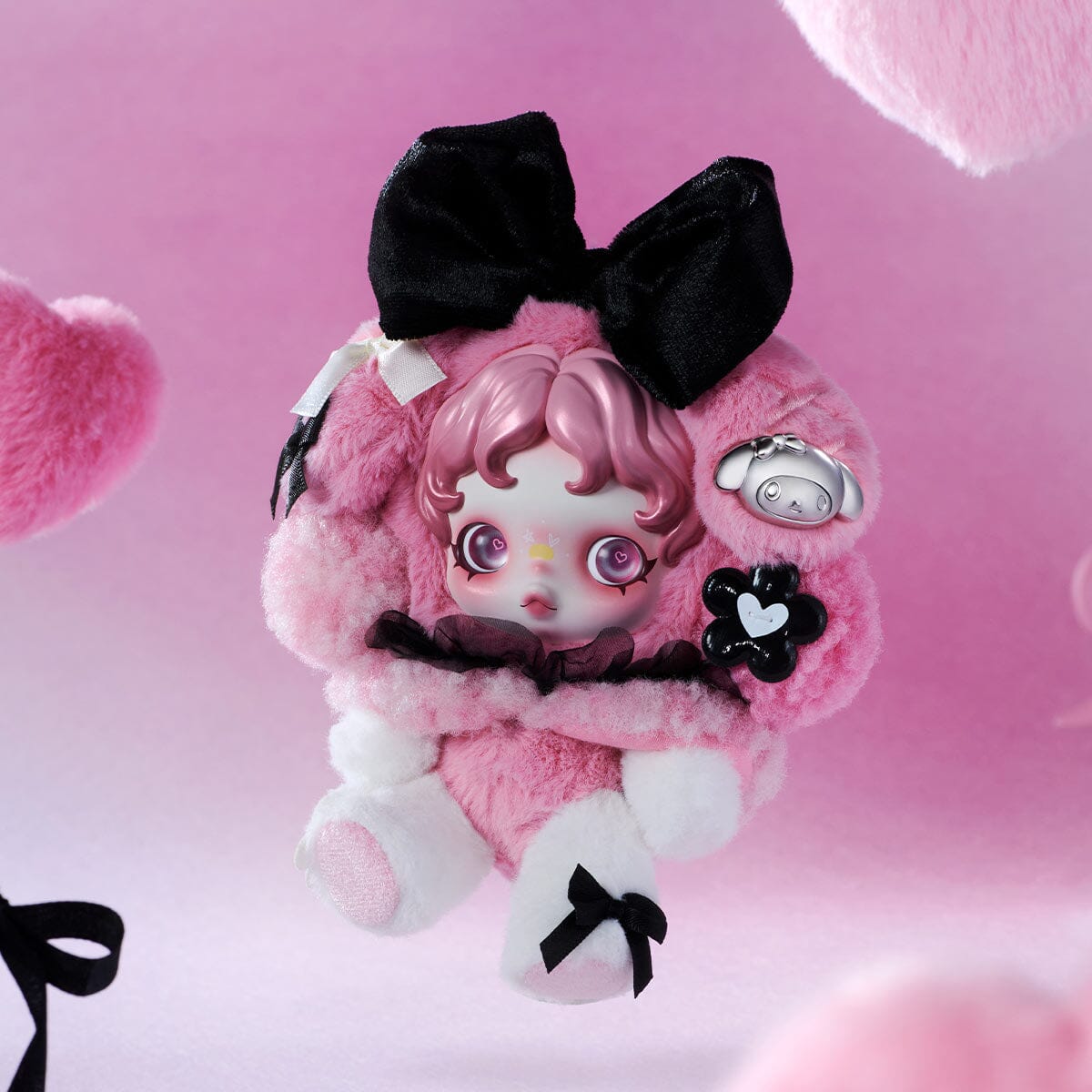 Pop Mart Skullpanda × My Melody Plush Simple Pop Mart