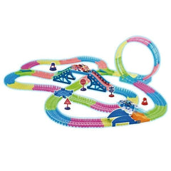 Glow Trax SuperCharged Mega Set | 326 pieces Simple Showcase