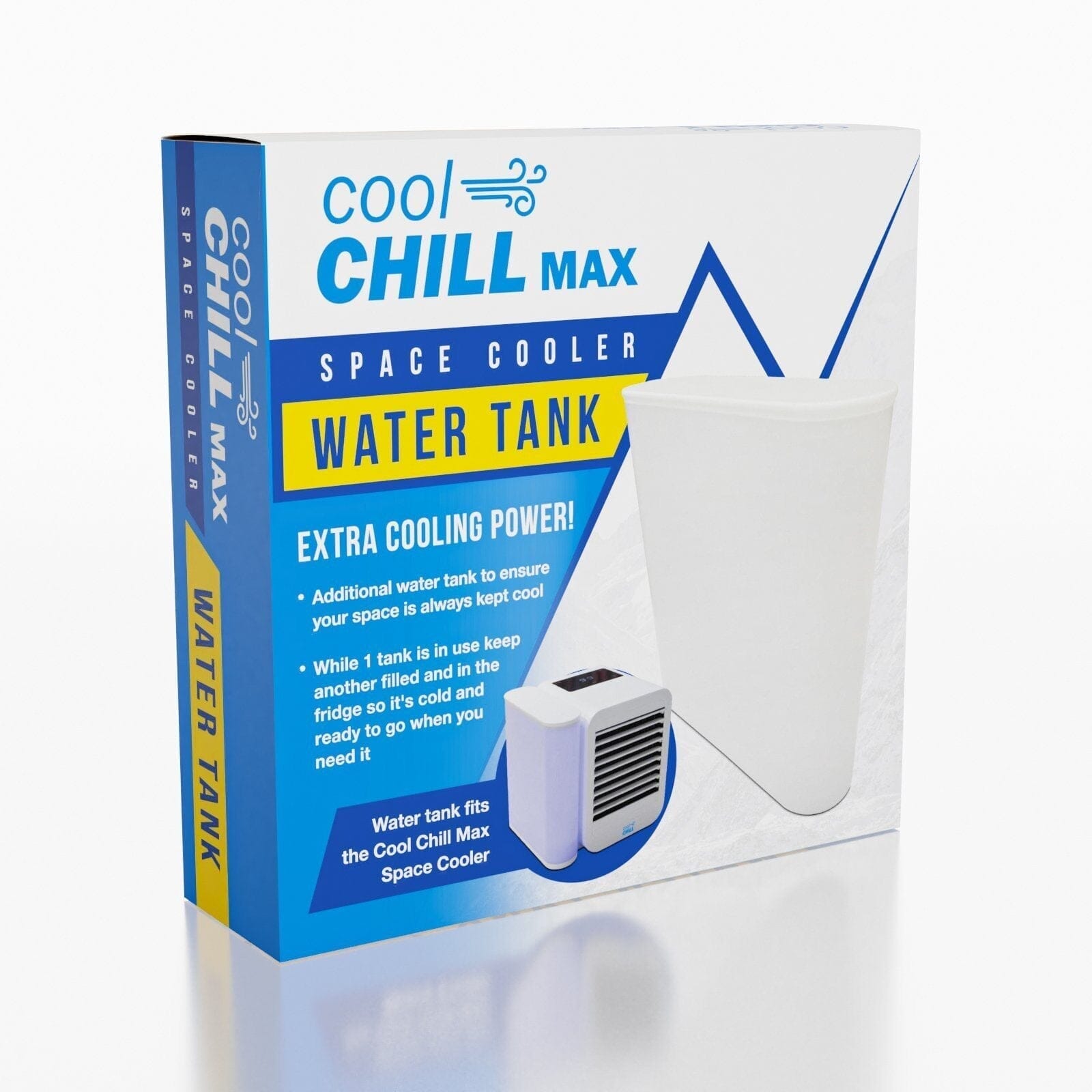 Cool Chill Max 2021 Swappable Water Tank (1L) Simple Showcase