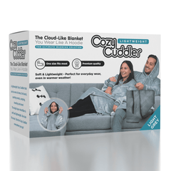 Lightweight Cozy Cuddler Cloud-Like Blanket Hoodie (Multiple Colors) Simple Cozy Cuddler