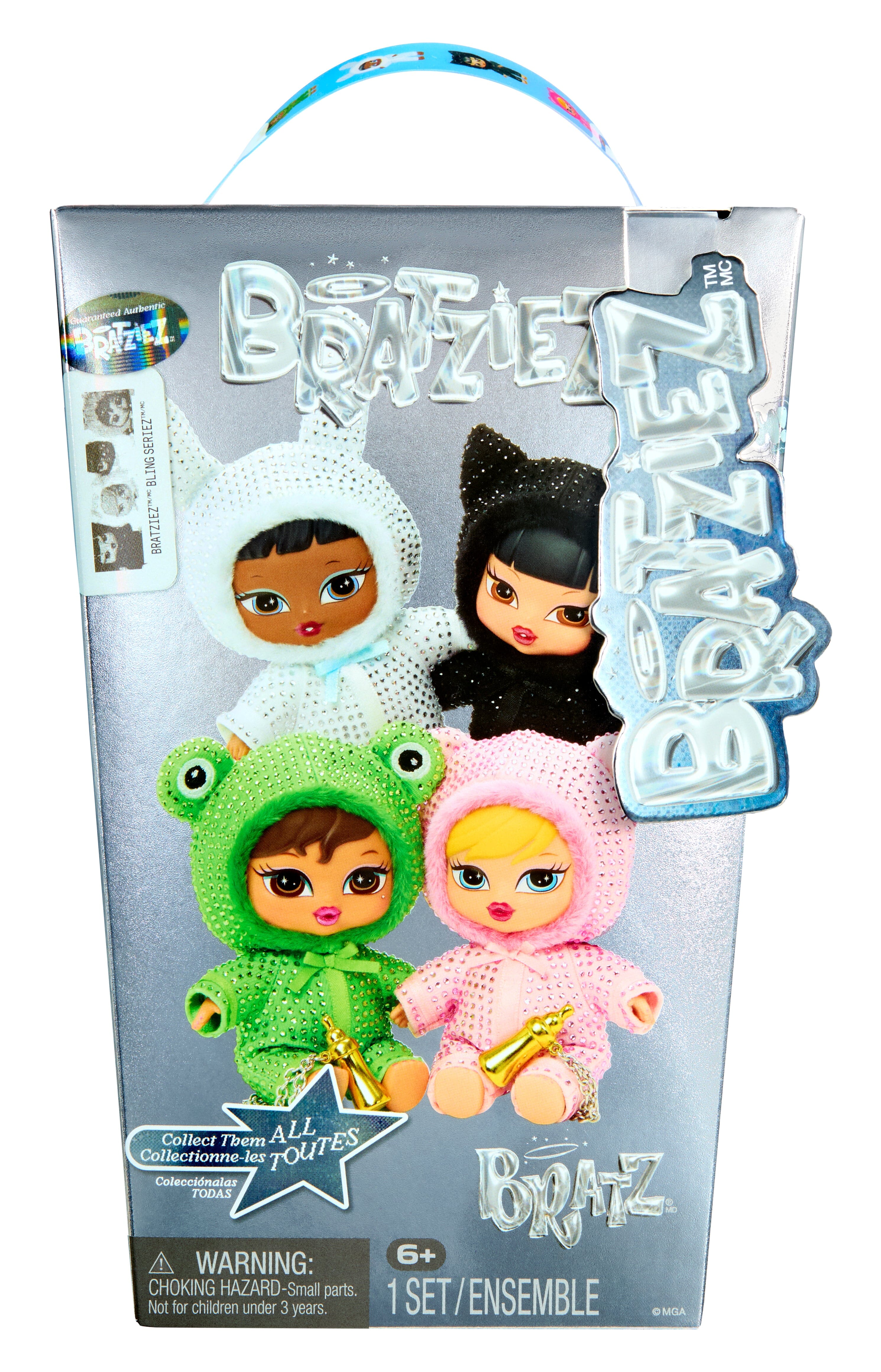 Bratz Bratziez 8" Bling Series Plush Pendant Blind Box (1pc) Simple Bratz