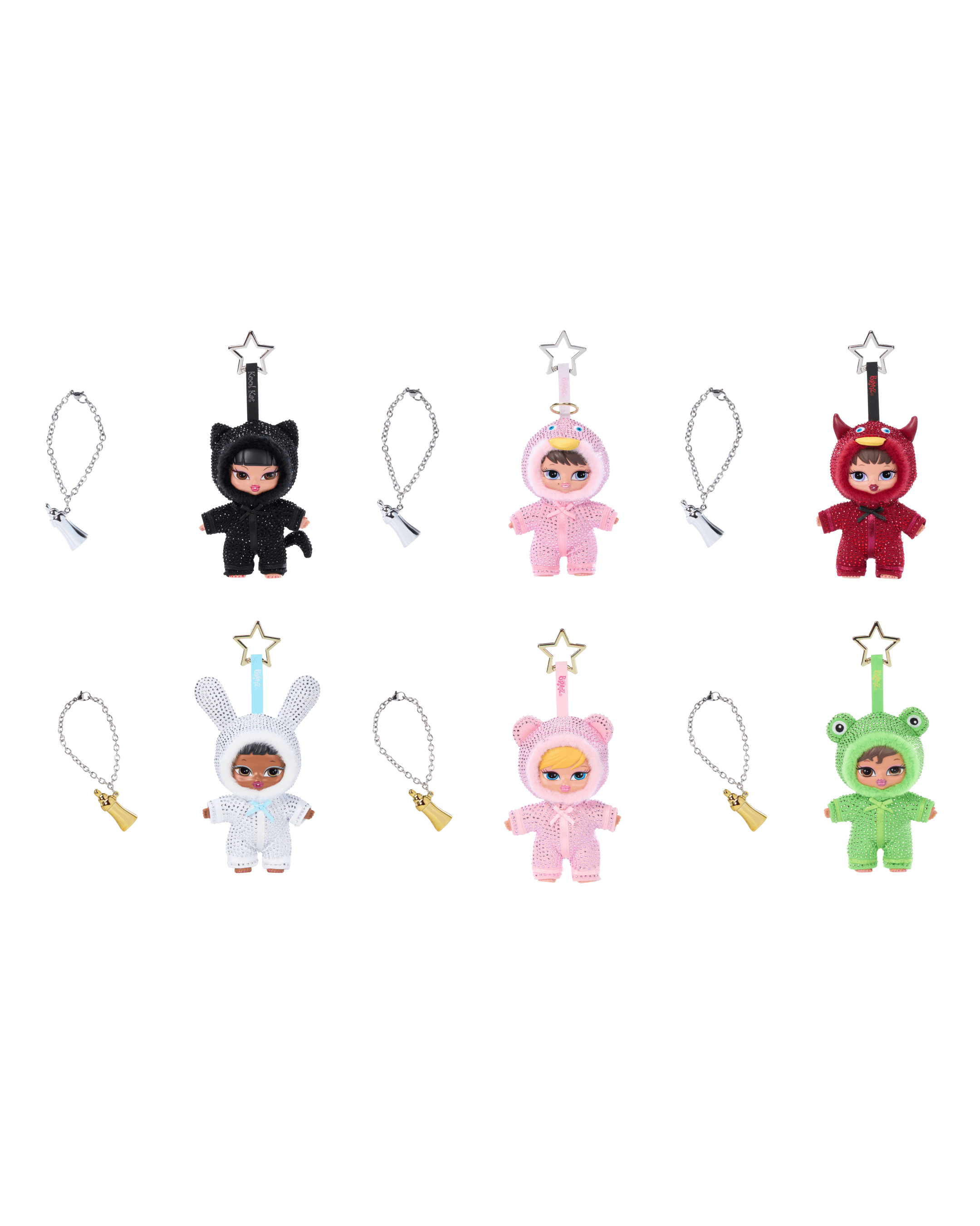 Bratz Bratziez 8" Bling Series Plush Pendant Blind Box (1pc) Simple Bratz