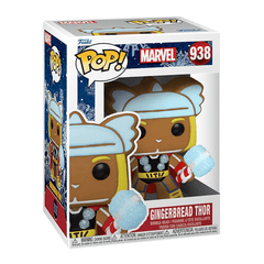 Funko Pop! Marvel: Holiday - Gingerbread Thor Vinyl Figure Simple Funko
