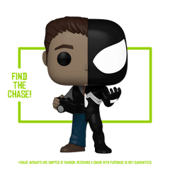 Funko Pop! Marvel – Peter Parker / Symbiote Suit with Chase (Styles May Vary) Simple Funko