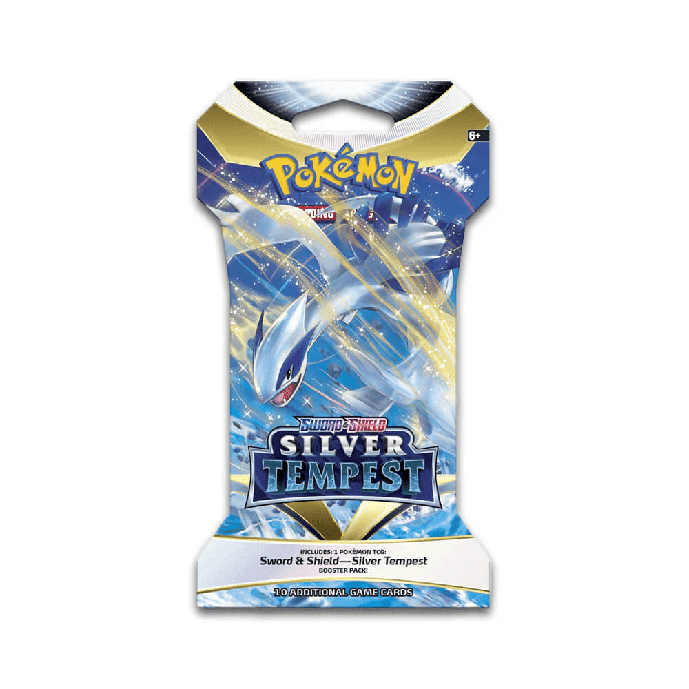 Pokémon TCG: Sword & Shield Silver Tempest Sleeved Booster Pack – Showcase