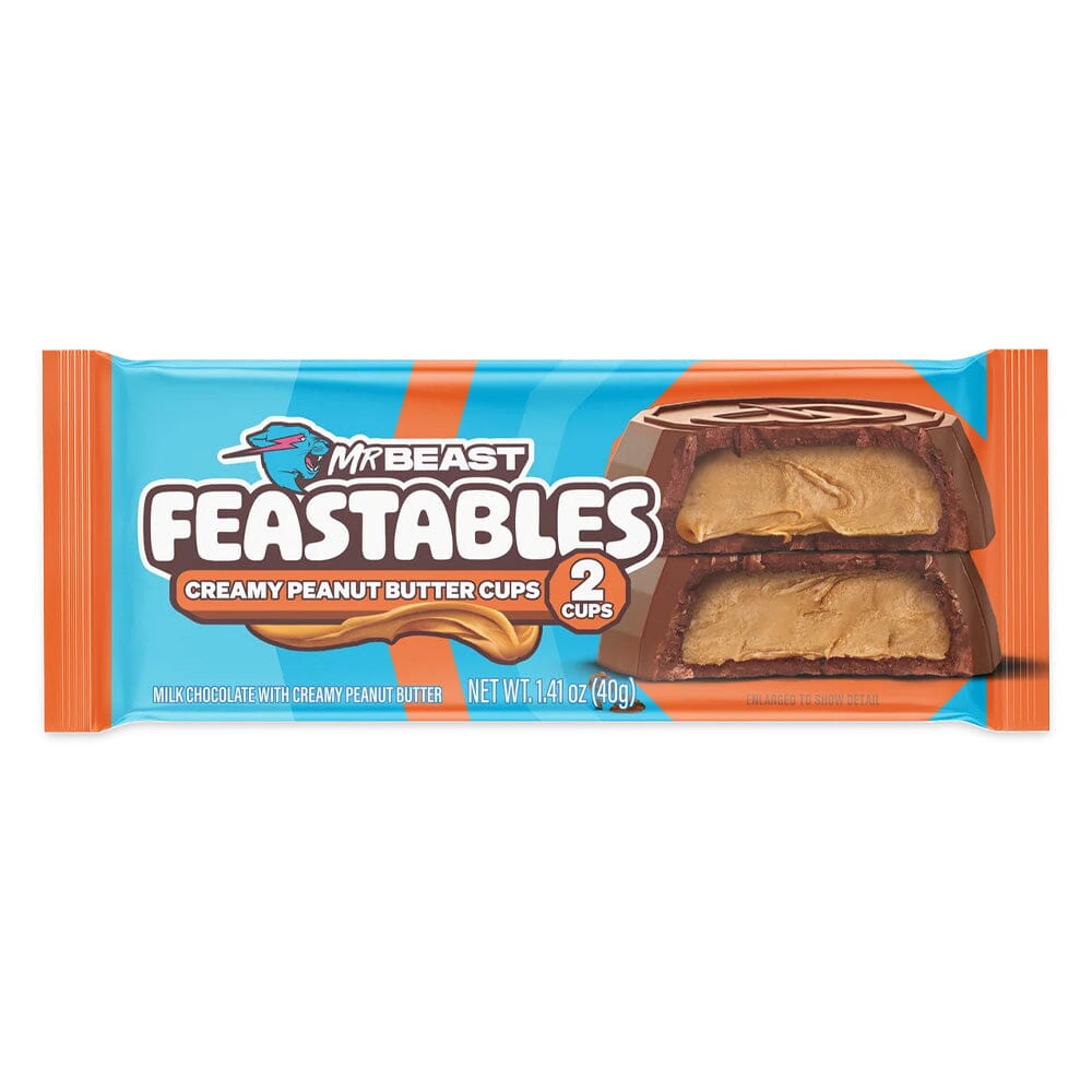 MrBeast Feastables Peanut Butter Cups (1.41 oz) Simple MrBeast