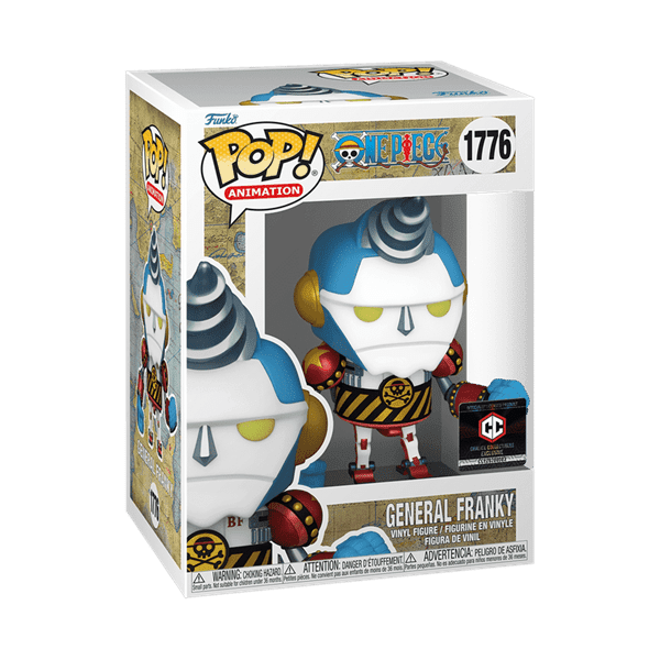 Funko Pop! One Piece - General Franky with Chase Exclusive (Style May Vary) Simple Funko