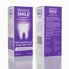 RestoraSMILE (30mL) | Color Corrector Treatment For Whiter Teeth Simple Exclusive