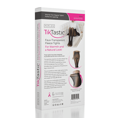 Peplos Tiktastic Faux-Transparent Fleece Tights (Multiple Colors) Simple Peplos