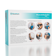 Quantum MuscleReliefX Full Body Lateral & Percussion Massager | Includes Vibrating Belt! Simple Quantum
