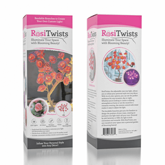 RosiTwists Decorative LED Tabletop Rose Tree Lamp Simple Exclusive