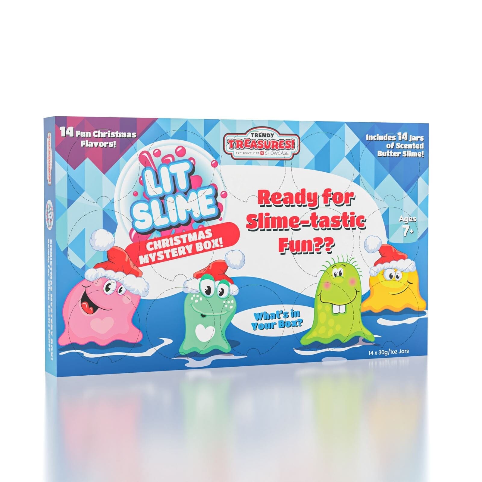 LIT Slime Novelty Fidget Putty Holiday Advent Calendar | 14 Different Butter Slimes! | Pre-Order Preorder Showcase
