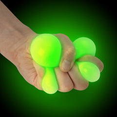 Scrunchems Glow In The Dark Squish Ball Fidget Toy (1pc) Simple Scrunchems