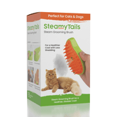 SteamyTails: Silicone Steam Grooming Brush For Cats & Dogs Simple Exclusive