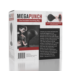 MegaPunch Portable Suction Cup Punching Bag (Includes Pump) Simple Exclusive