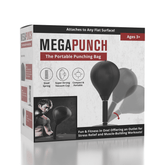 MegaPunch Portable Suction Cup Punching Bag (Includes Pump) Simple Exclusive