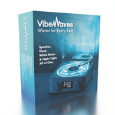 VibeWaves - Waves Speaker White Noise Lamp Projector Simple Exclusive