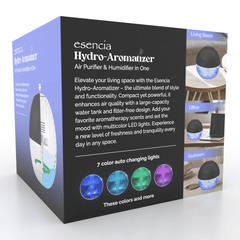 Esencia Hydro-Aromatizer: Air Purifier & Humidifier Simple Esencia